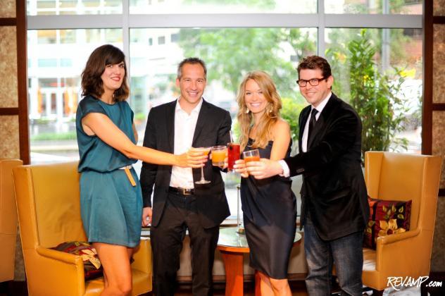 Renaissance Dupont Circle Hotel's summer 'RX' series cocktail muses Svetlana Legetic, Winston Lord, Amanda McClements, and Mark Drapeau.